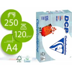 250 Hojas Papel multifuncion laser color DCP Din A4 120 g/m2