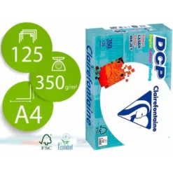 125 Hojas Papel multifuncion laser color DCP Din A4 350 g/m2
