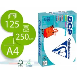 125 Hojas Papel multifuncion laser color DCP Din A4 250 g/m2