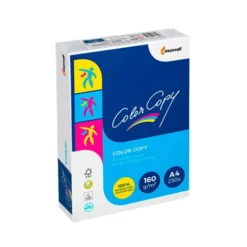250 Hojas Papel multifuncion Mondi Color Copy A4 160 gr/m2 Satinado