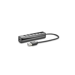 HUB NGS TINY 7 PUERTOS CON ADAPTADOR CORRIENTE USB 2.0