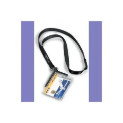 Identificador con cordon diagonal marca Durable