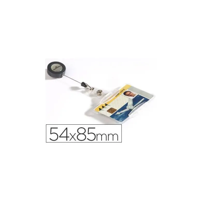 Identificador con cordon extensible marca Durable