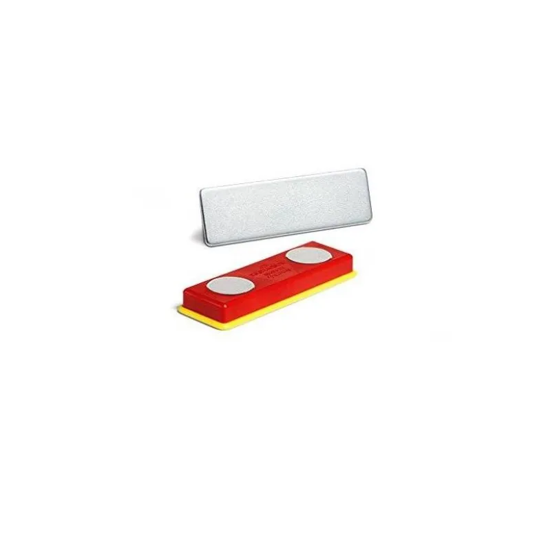 IDENTIFICADOR CON IMAN DURABLE HORIZONTAL PVC 40X75 MM