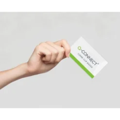 IDENTIFICADOR CON PINZA E IMPERDIBLE Q-CONNECT KF01567 54X90 MM