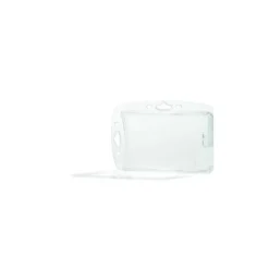 IDENTIFICADOR DURABLE POLIESTIRENO RIGIDO PARA 2 TARJETAS VERTICAL/HORIZONTAL 54X87 MM