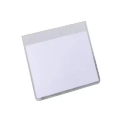 IDENTIFICADOR DURABLE PVC CON PERFORACION PARA CLIP 60X90 MM