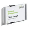 IDENTIFICADOR PORTANOMBRE DURABLE ALUMINIO PLACA ACRILICA ANTIRREFLENTANTE PARA PUERTAS 149X105,5 MM