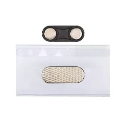 IDENTIFICADOR Q-CONNECT KF14137 CON CLIP MAGNETICO APERTURA SUPERIOR 40X75 MM