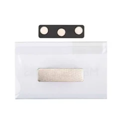 IDENTIFICADOR Q-CONNECT KF14138 CON CLIP MAGNETICO APERTURA SUPERIOR 54X90 MM