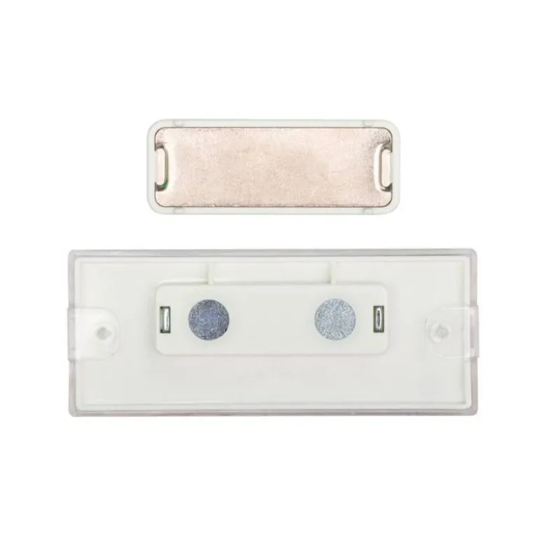 IDENTIFICADOR Q-CONNECT KF14139 CON CLIP MAGNETICO APERTURA SUPERIOR 75X28 MM