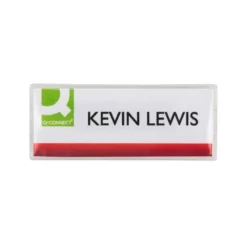 IDENTIFICADOR Q-CONNECT KF14139 CON CLIP MAGNETICO APERTURA SUPERIOR 75X28 MM