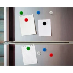 IMANES PARA SUJECION LIDERPAPEL ECOUSE PP RECICLADO PARA PIZARRA MAGNETICA 20 MM CAJA DE 10