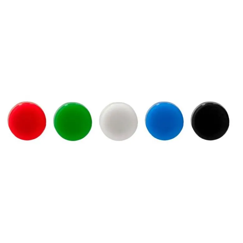 IMANES PARA SUJECION LIDERPAPEL ECOUSE PP RECICLADO PARA PIZARRA MAGNETICA 25 MM CAJA DE 10