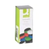 Imanes para sujecion Q-Connect de 25 mm. Colores surtidos. Caja de 10 imanes.