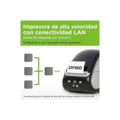 IMPRESORA DE ETIQUETAS DYMO TERMICA LABELWRITER 550 TURBO