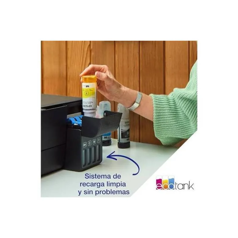 IMPRESORA EPSON ECOTANK ET-1810 TINTA WIFI DIRECT 10 PPM BANDEJA 100 HOJAS