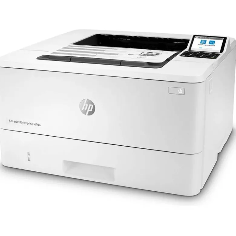 IMPRESORA HP LASERJET ENTERPRISE M406DN DUPLEX RED COLOR BLANCO
