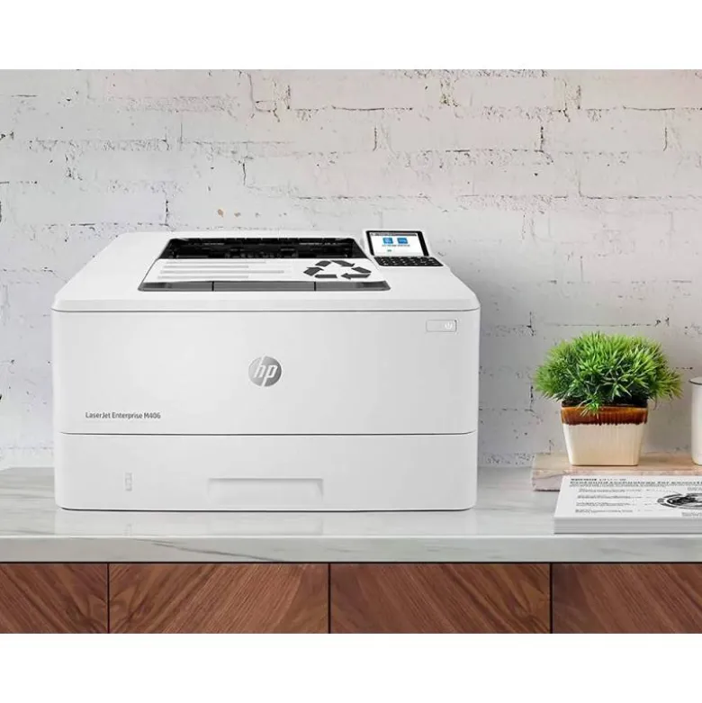 IMPRESORA HP LASERJET ENTERPRISE M406DN DUPLEX RED COLOR BLANCO