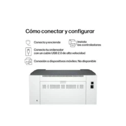 IMPRESORA HP LASERJET SFP M209DW MONOCROMO LASER 30 PPM WIFI BANDEJA ENTRADA 150 HOJAS