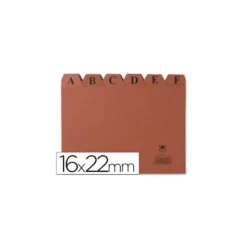 Indice fichero marca Liderpapel N5 carton