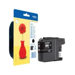 Ink-jet Brother LC121BKBP negro 300 pag dcp-j132w/152w/552dw/752dw & mfc-j470dw/650dw/870dw