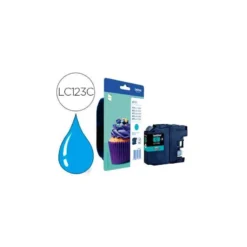 Ink-jet Brother LC-123C , MFC-J4410DW, MFC-J4510DW, cian
