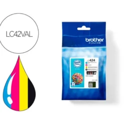INK-JET BROTHER LC424VAL 4 COLORES