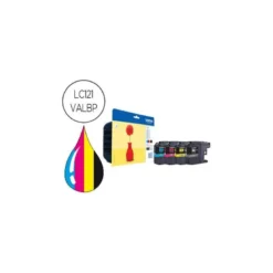 Ink-jet Brother LC121VALBP pack 4 colores 300 pag dcp-j132w/152w/552dw/752dw mfc-j470dw/650dw/870dw