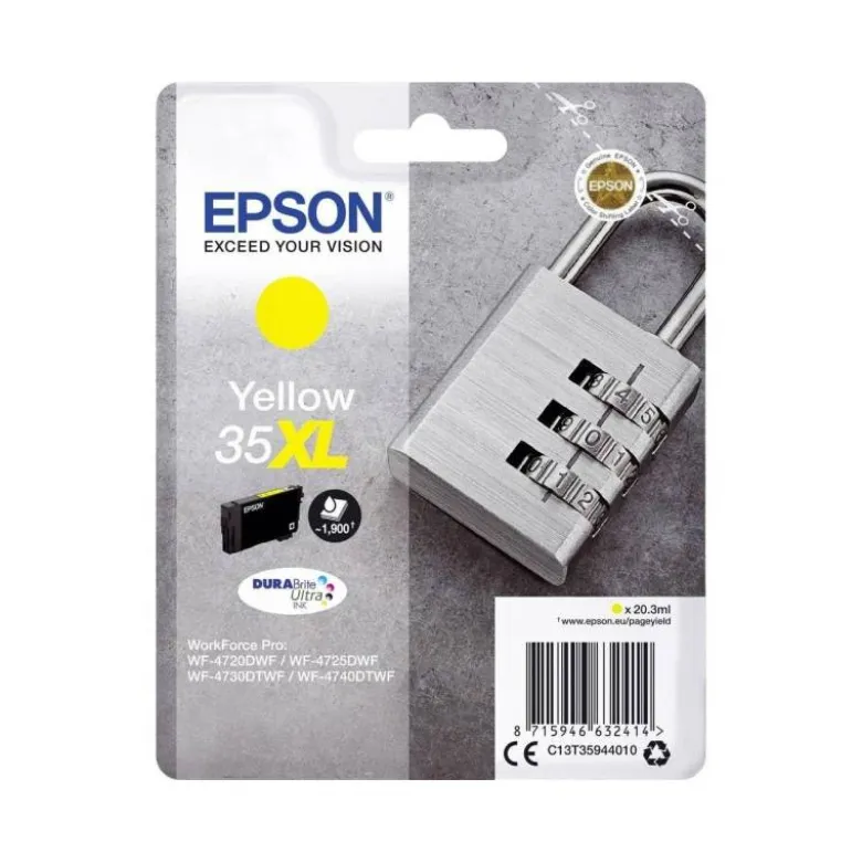 INK-JET EPSON 35XL COLOR AMARILLO C13T35944010