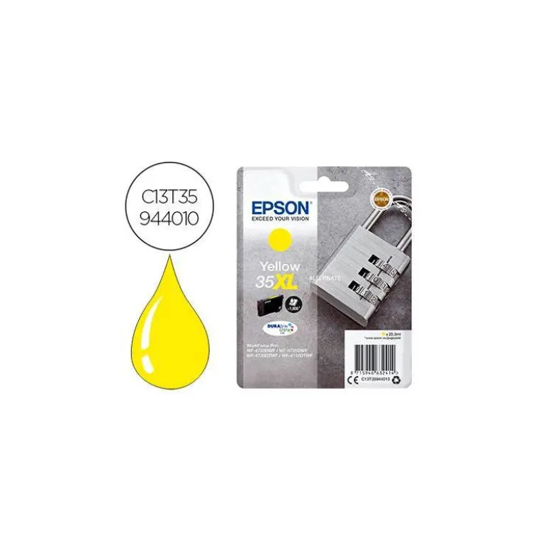 INK-JET EPSON 35XL COLOR AMARILLO C13T35944010