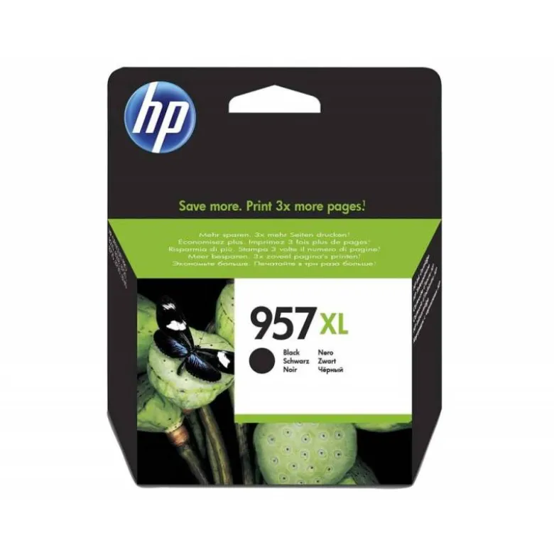 INK-JET HP JET 957XL OFFICEJET PRO 8210 / 8720 / 8740 NEGRO 3000 PAGINAS