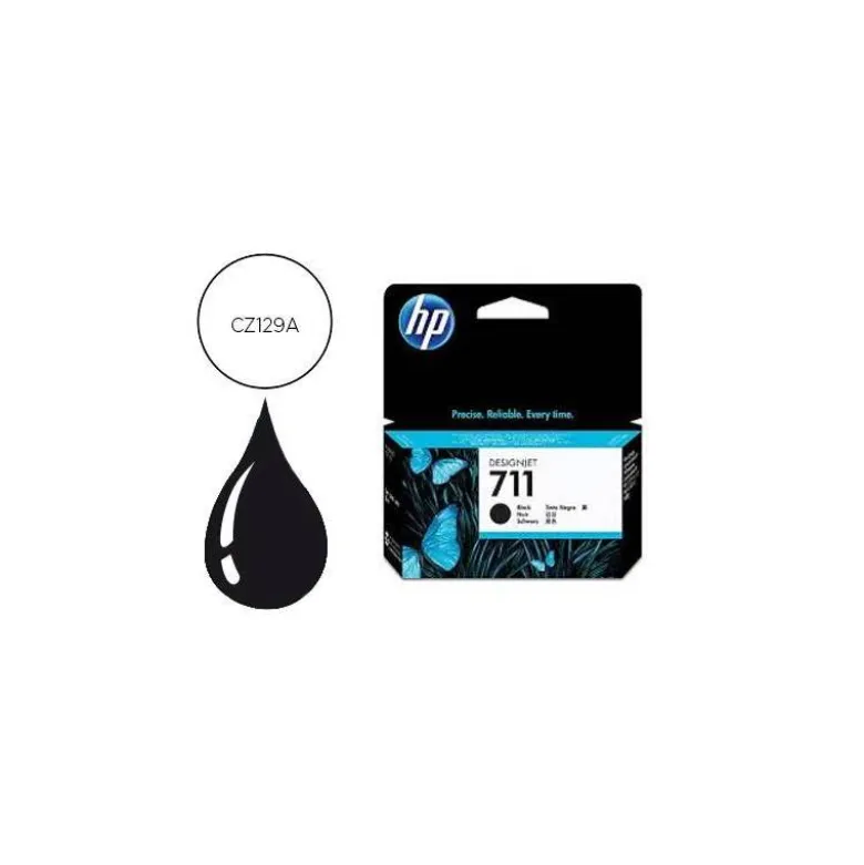 INK-JET HP N.711 NEGRO 38 ML DESIGNJET T120 / T520