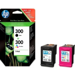 INK-JET HP N.300 NEGRO + TRICOLOR DESKJET PHOTOSMART ENVY PACK 2