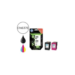 INK-JET HP N.300 NEGRO + TRICOLOR DESKJET PHOTOSMART ENVY PACK 2