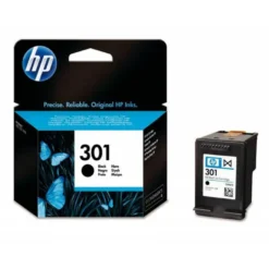 INK-JET HP N.301 NEGRO DESKJET/ 1050/ 2540/ 3050 ENVY 4500 5530 OFFICEJET 2620 4630