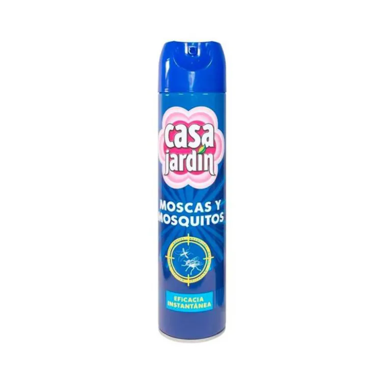 INSECTICIDA CASA JARDIN PARA MOSCAS Y MOSQUITOS BOTE DE 600 ML