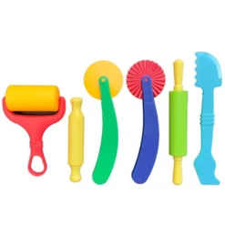 INSTRUMENTOS DE MODELAR LIDERPAPEL PARA PLASTILINA DE PLASTICO CAJA DE 6 PIEZAS