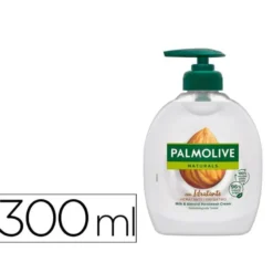 JABON LIQUIDO LAVAMANOS PALMOLIVE CREMA LECHE DE ALMENDRA BOTE DE 300 ML