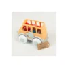 JUEGO ANDREU TOYS ECOLINE MIDI BUS ESCOLAR + 1 CONDUCTOR + 2 FIGURAS