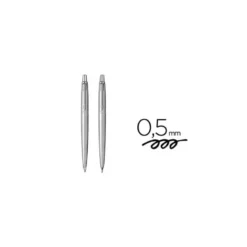 Juego de boligrafo y portaminas Parker Jotter Duo Acero CT