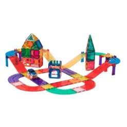 JUEGO DE CONSTRUCCION MAGNETICO CIRCUITO COCHES 72 PIEZAS +3 AÑOS
