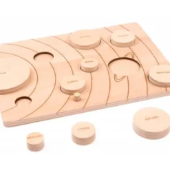 JUEGO DIDACTICO ANDREUTOYS SISTEMA SOLAR MADERA +3 AÑOS