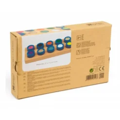 JUEGO DIDACTICO ANDREUTOYS CUBOS TACTILES 10 TEXTURAS +2 AÑOS