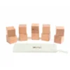 JUEGO DIDACTICO ANDREUTOYS 10 CUBOS SENSORIALES CON SONIDO MADERA + 1 AÑO