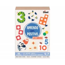 JUEGO DISET DIDACTICO APRENDO EN POSITIVO LOS NUMEROS 4-7 AÑOS