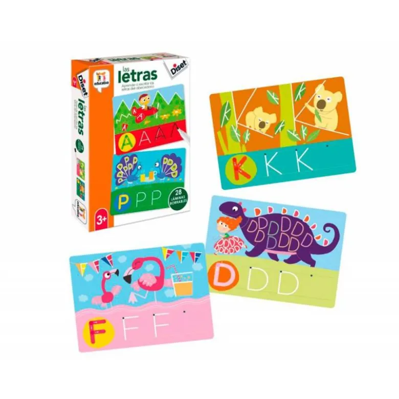 JUEGO DISET DIDACTICO LAS LETRAS +3 AÑOS