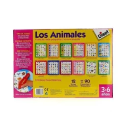 JUEGO DISET DIDACTICO LECTRON LAPIZ LOS ANIMALES 3-6 AÑOS