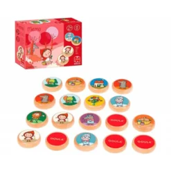 JUEGO GOULA DIDACTICO MEMO CAPERUCITA ROJA +2 AÑOS