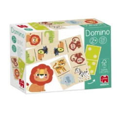JUEGO GOULA JUMBO DOMINO MADERA SELVA 28 PIEZAS
